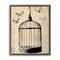 Stupell Industries Antique Uncaged Butterflies Floating Frame, design by Franklyn Gregory